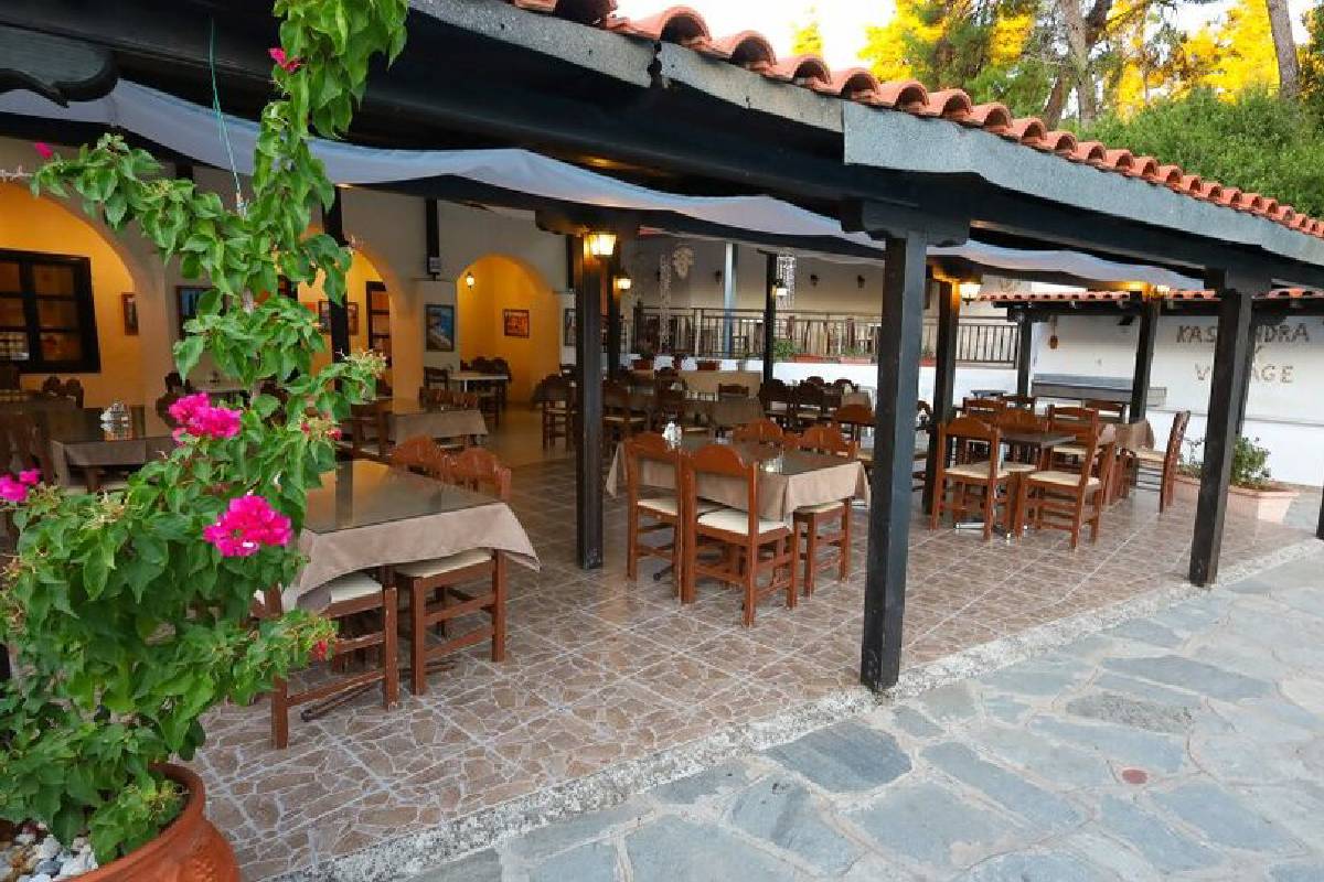 Hotel Kassandra Bay Village Kriopigi restoran